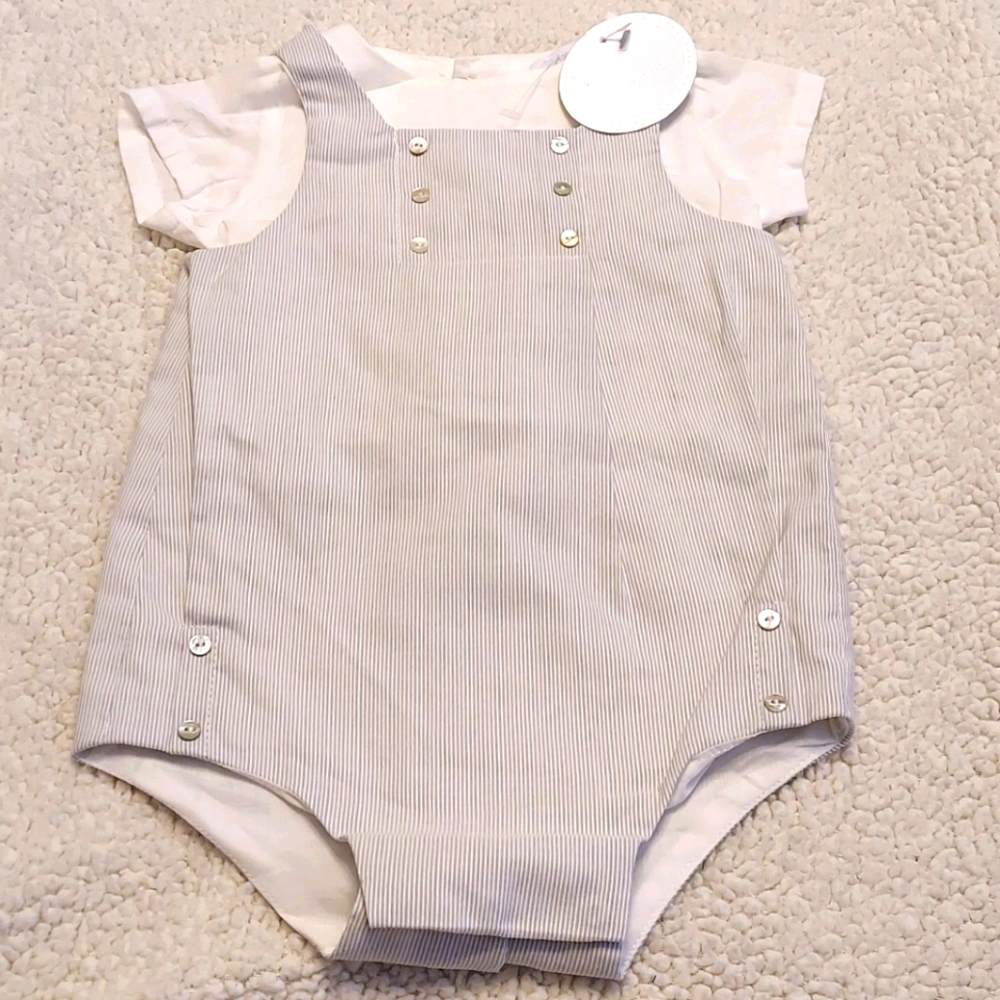 Laranjinha Baby 2 PC romper with shirt